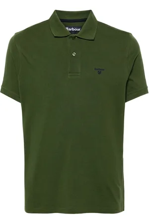Barbour Poloshirt mit Logo-Stickerei