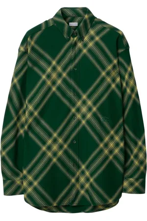 Burberry Mittellanger Wollmantel