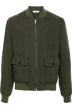 Boglioli Bomberjacke aus Leinen