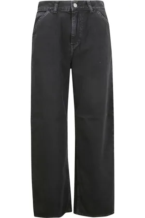 Carhartt Halbhohe Straight-Leg-Jeans