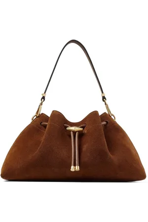 Jimmy Choo Cinch M Schultertasche aus Wildleder