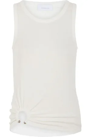 Paco rabanne Gerafftes Tanktop