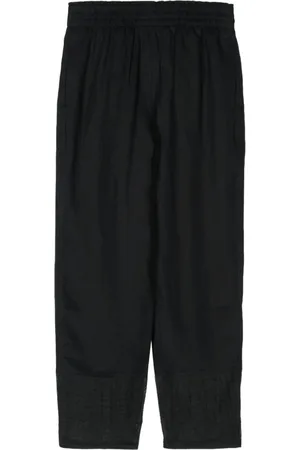 Emporio Armani Tapered-Hose aus Leinen