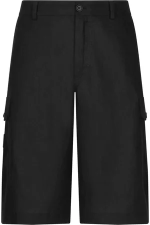 Dolce & Gabbana Gerade Cargo-Shorts aus Leinen