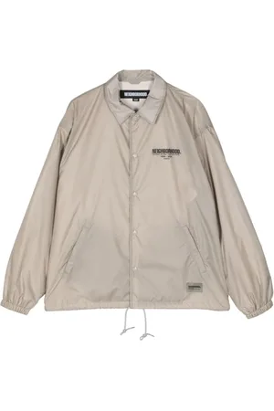 NEIGHBORHOOD Windbreaker mit Logo-Print