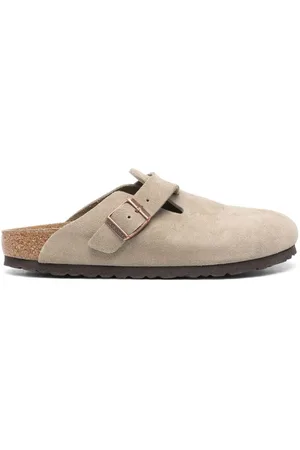 Birkenstock Boston Sandalen aus Wildleder