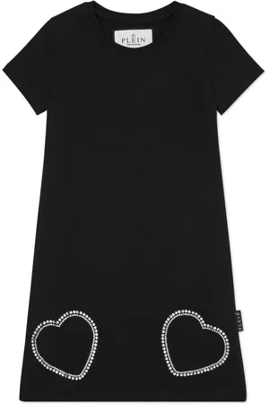 Philipp Plein Heart Kleid mit Kristallen