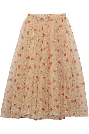 Prada Midirock mit Print