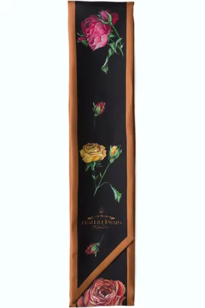 Prada Schal mit Blumen-Print