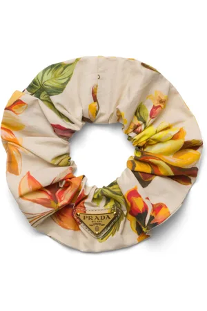 Prada Haargummi mit Blumen-Print