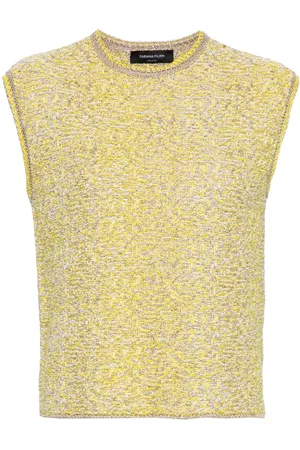 Fabiana Filippi Bouclé-Top mit Lurex-Detail