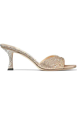 Jimmy Choo Skye Satin-Sandalen 70mm