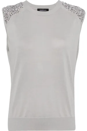 Fabiana Filippi Top mit Pailletten