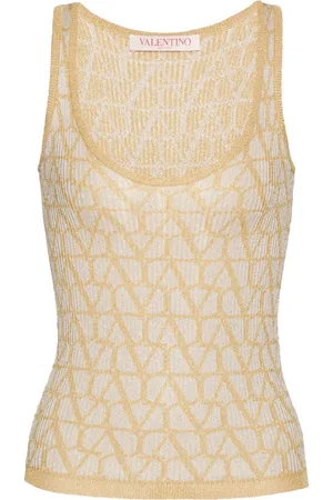 VALENTINO GARAVANI Tanktop aus Toile Iconographe-Jacquard