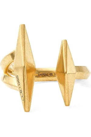 Jimmy Choo Ring mit Logo-Gravur