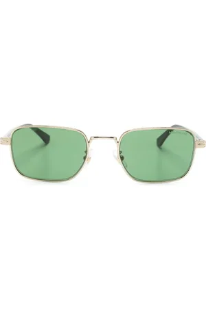 Montblanc Sonnenbrille mit eckigem Gestell