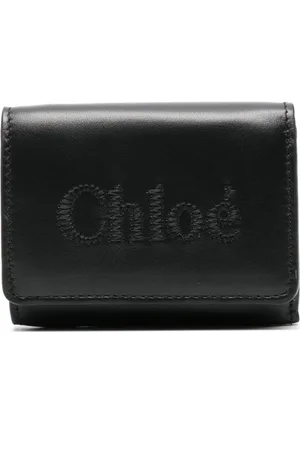 Chloé Portemonnaie mit Logo-Stickerei