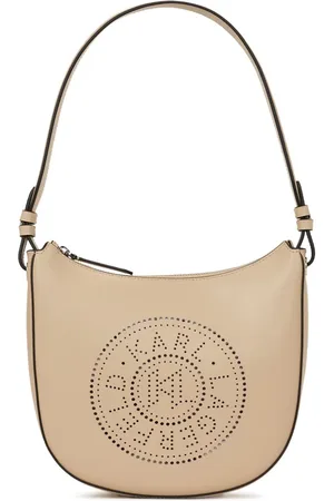 Karl Lagerfeld K/Circle Moon Schultertasche mit perforiertem Logo