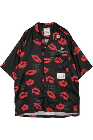 Maison Mihara Yasuhiro Hemd mit grafischem Print