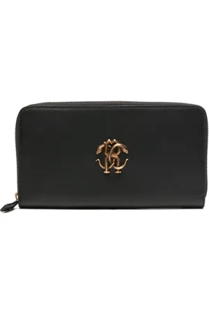 Roberto Cavalli Portemonnaie mit Monogramm-Schild