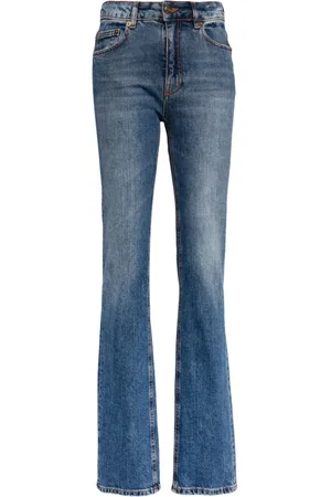 Roberto Cavalli Straight-Leg-Jeans mit hohem Bund
