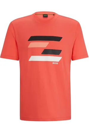 HUGO BOSS T-Shirt mit strukturiertem Print