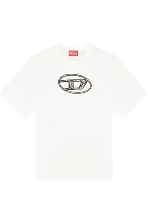 Diesel T-Shirt mit Logo-Print