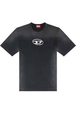 Diesel Oval D T-Shirt mit Cut-Out