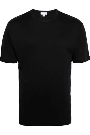 Sunspel T-Shirt mit Rundhalsausschnitt
