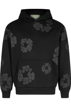 DENIM TEARS Hoodie mit Cotton Wreath-Print