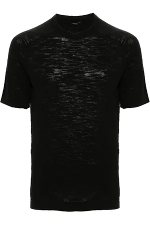TRANSIT T-Shirt mit Slub-Struktur