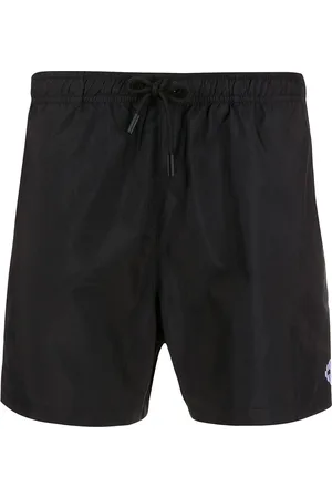 MARCELO BURLON Badeshorts mit Logo-Stickerei