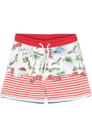PATACHOU Badeshorts mit grafischem Print