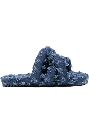 Yume Yume Tyre Denim-Pantoletten