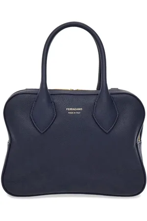 Salvatore Ferragamo Shopper mit Logo-Stempel
