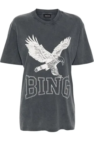 ANINE BING T-Shirt mit Logo-Print
