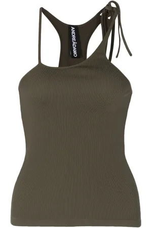 ANDREADAMO Asymmetrisches Trägershirt