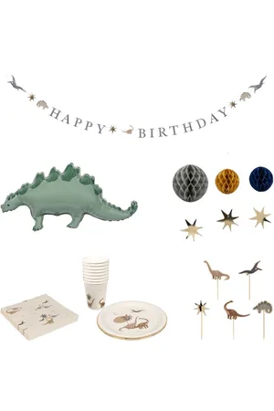 Konges Sløjd Dino-Geburstags-Set aus Papier