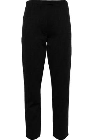 Fendi Zucca Cropped-Hose mit Print