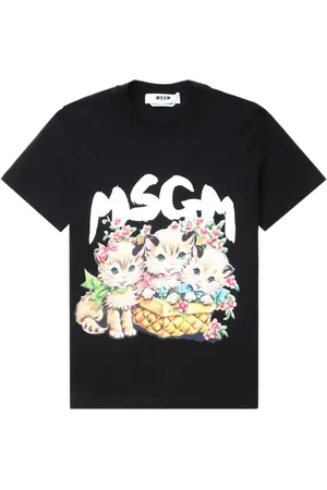 Msgm T-Shirt mit Logo-Print