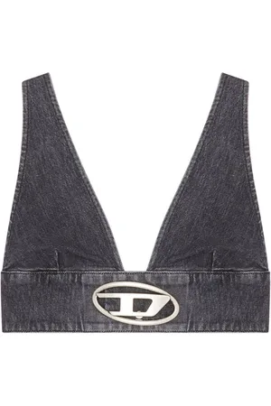 Diesel Klassisches Bustier-Jeanstop