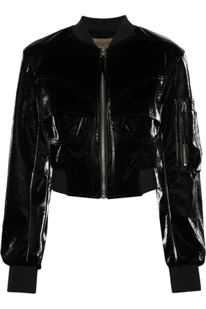 Elena Velez Cropped-Bomberjacke