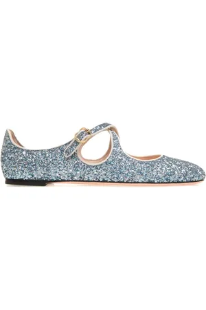 Bally Ballerinas im Glitter-Look