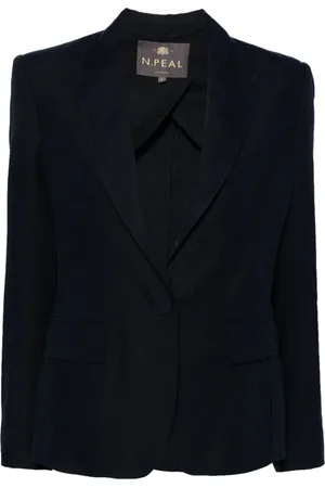 N.PEAL Chloe Blazer mit steigendem Revers
