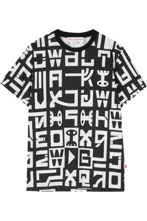 WALTER VAN BEIRENDONCK T-Shirt mit grafischem Print