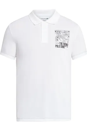 Lacoste Movement Poloshirt mit grafischem Print