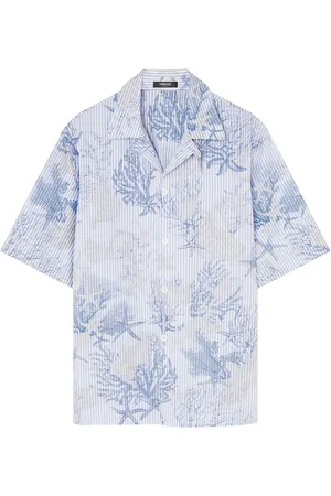 VERSACE Gestreiftes Barocco Hemd