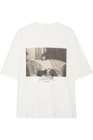 ANINE BING T-Shirt mit grafischem Print