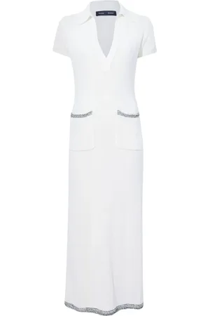Proenza Schouler Strickkleid mit Kontrastdetails