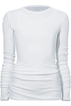 Proenza Schouler Drapiertes Roger T-Shirt